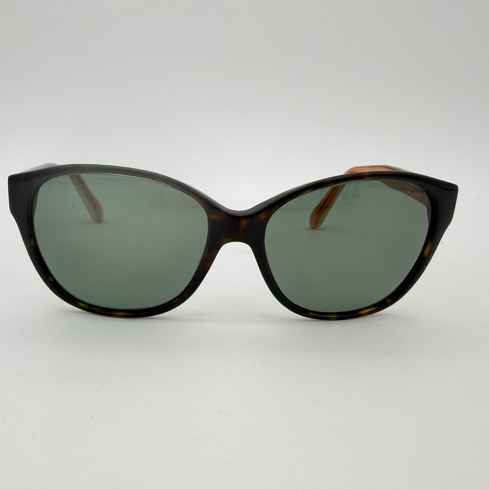 Marc by‎ Marc Jacobs Oversized Tortoise Sunglasses Amber Temples